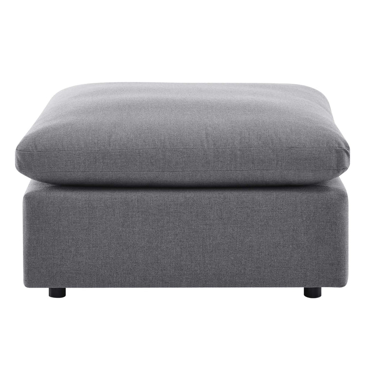 Commix Sunbrella® Outdoor Patio Ottoman - Gray