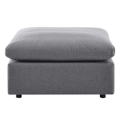 Commix Sunbrella® Outdoor Patio Ottoman - Gray