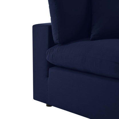 Commix Sunbrella® Outdoor Patio Corner Chair - Navy