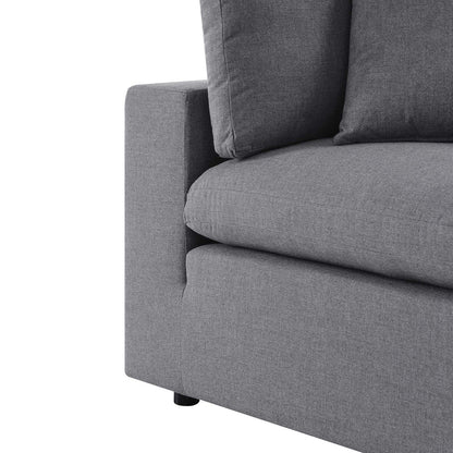 Commix Sunbrella® Outdoor Patio Corner Chair - Gray