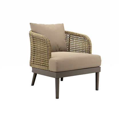 Meadow Outdoor Patio Armchair - Natural Taupe