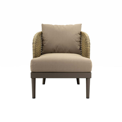 Meadow Outdoor Patio Armchair - Natural Taupe