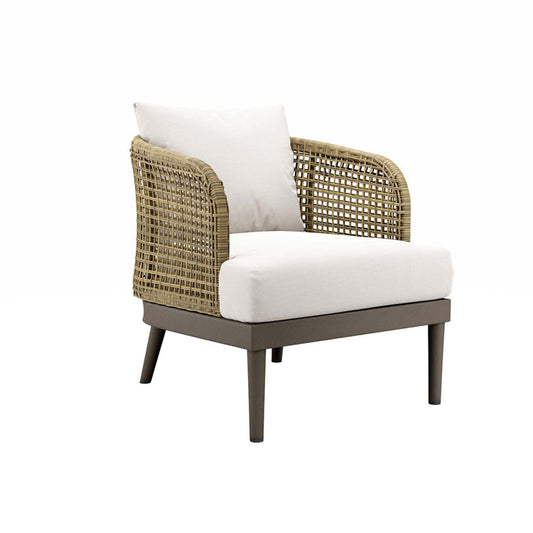 Meadow Outdoor Patio Armchair - Natural White