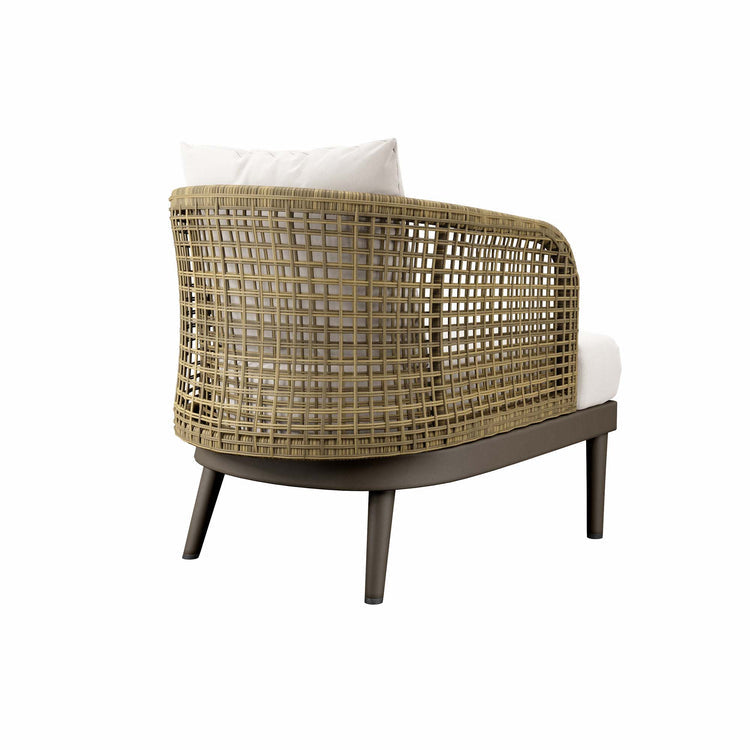 Meadow Outdoor Patio Armchair - Natural White