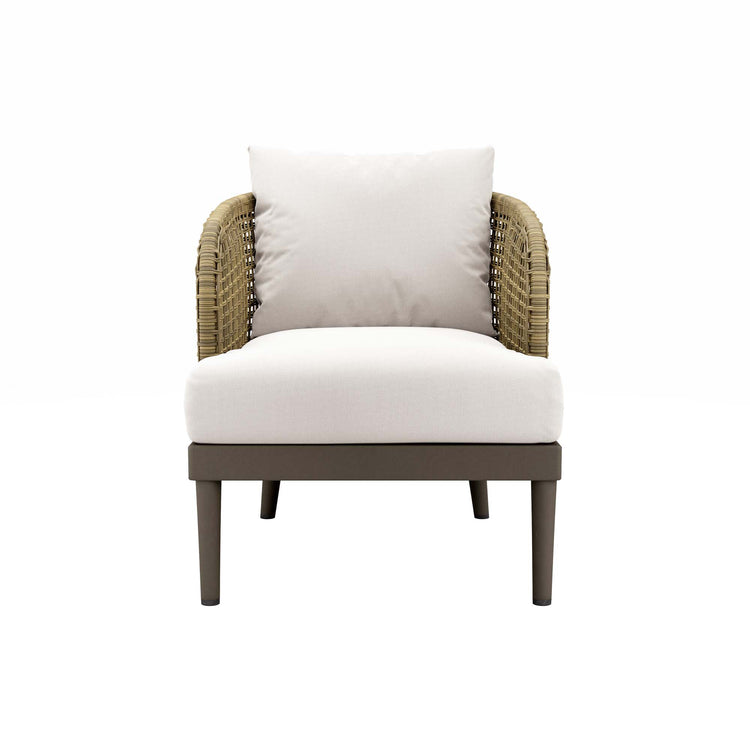 Meadow Outdoor Patio Armchair - Natural White