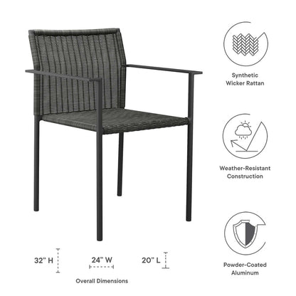Lagoon Outdoor Patio Dining Armchairs Set of 2 - Default Title