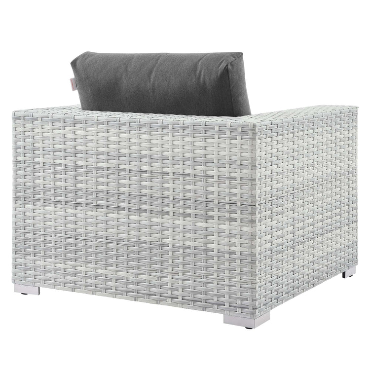 Convene 3-Piece Outdoor Patio Set - Light Gray Charcoal