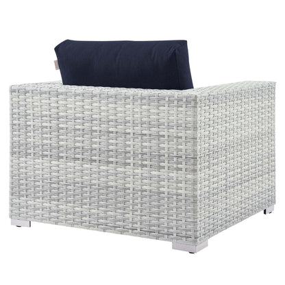 Convene 3-Piece Outdoor Patio Set - Light Gray Navy