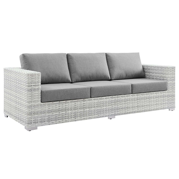 Convene 6-Piece Outdoor Patio Set - Light Gray Gray