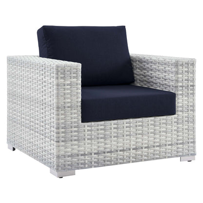 Convene 6-Piece Outdoor Patio Set - Light Gray Navy
