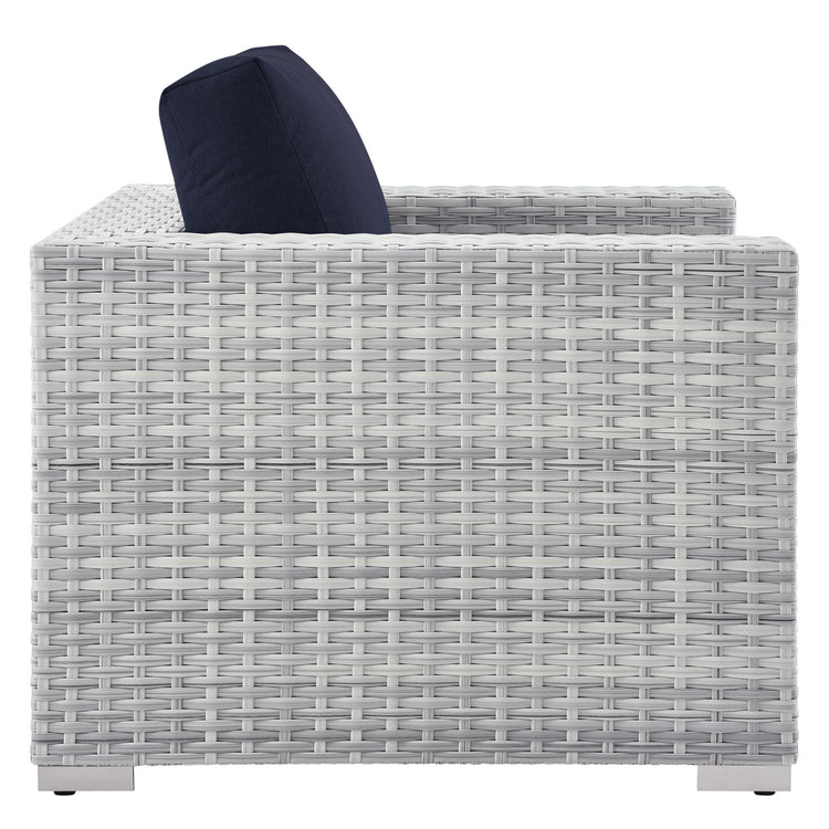 Convene 6-Piece Outdoor Patio Set - Light Gray Navy