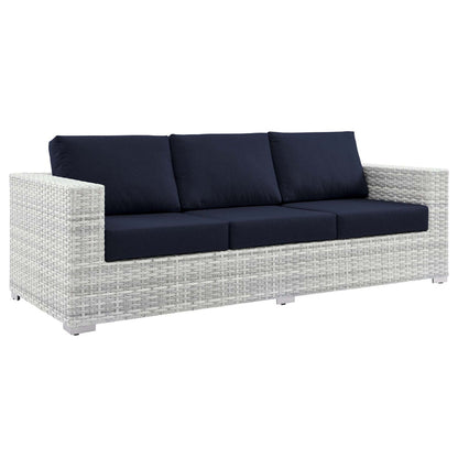 Convene 6-Piece Outdoor Patio Set - Light Gray Navy