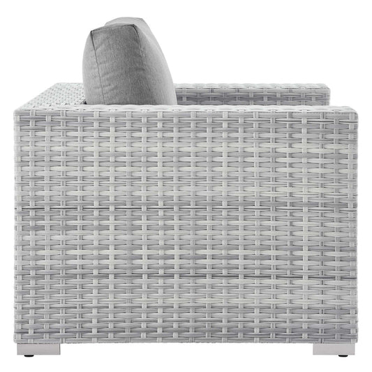 Convene 4-Piece Outdoor Patio Set - Light Gray Gray