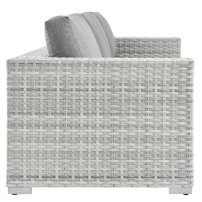 Convene 4-Piece Outdoor Patio Set - Light Gray Gray