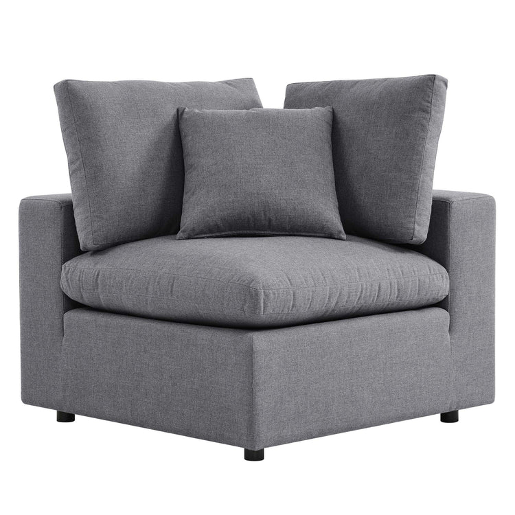 Commix Sunbrella® Outdoor Patio Loveseat - Gray