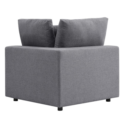 Commix Sunbrella® Outdoor Patio Loveseat - Gray
