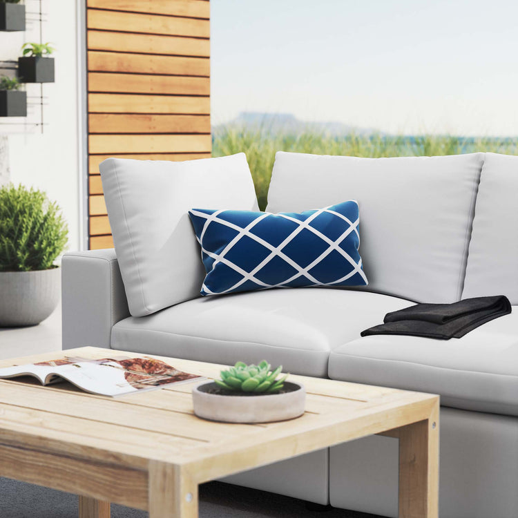 Commix Sunbrella® Outdoor Patio Loveseat - White