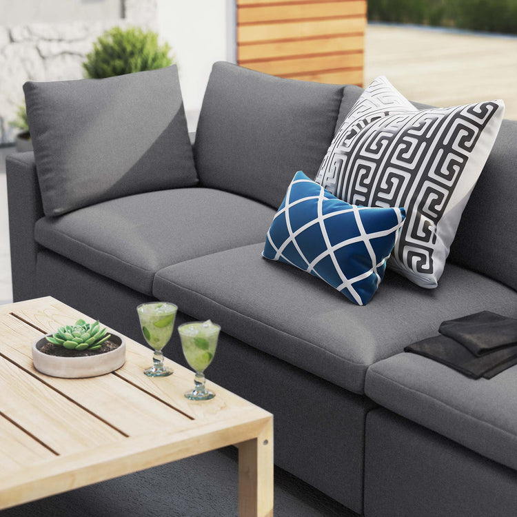 Commix Sunbrella® Outdoor Patio Sofa - Gray