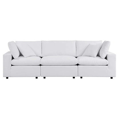 Commix Sunbrella® Outdoor Patio Sofa - White
