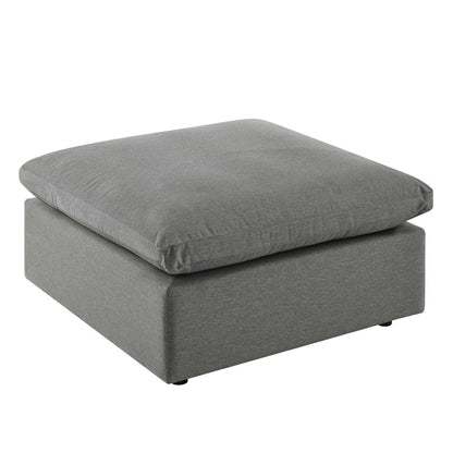 Commix 4-Piece Outdoor Patio Sectional Sofa - Charcoal