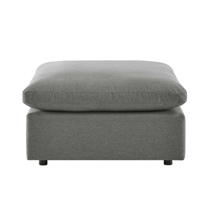 Commix 4-Piece Outdoor Patio Sectional Sofa - Charcoal