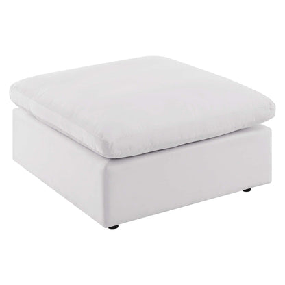 Commix 4-Piece Outdoor Patio Sectional Sofa - White