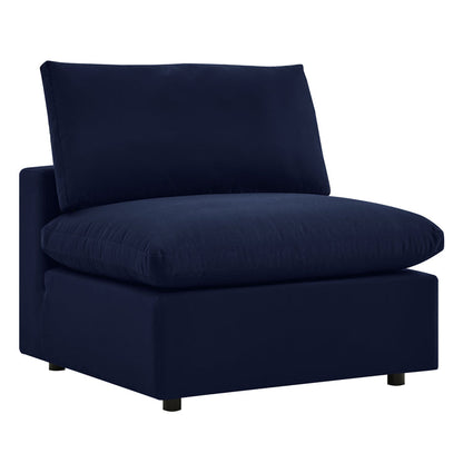 Commix 4-Piece Sunbrella® Outdoor Patio Sectional Sofa - Navy