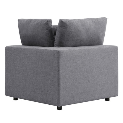 Commix 4-Piece Sunbrella® Outdoor Patio Sectional Sofa - Gray