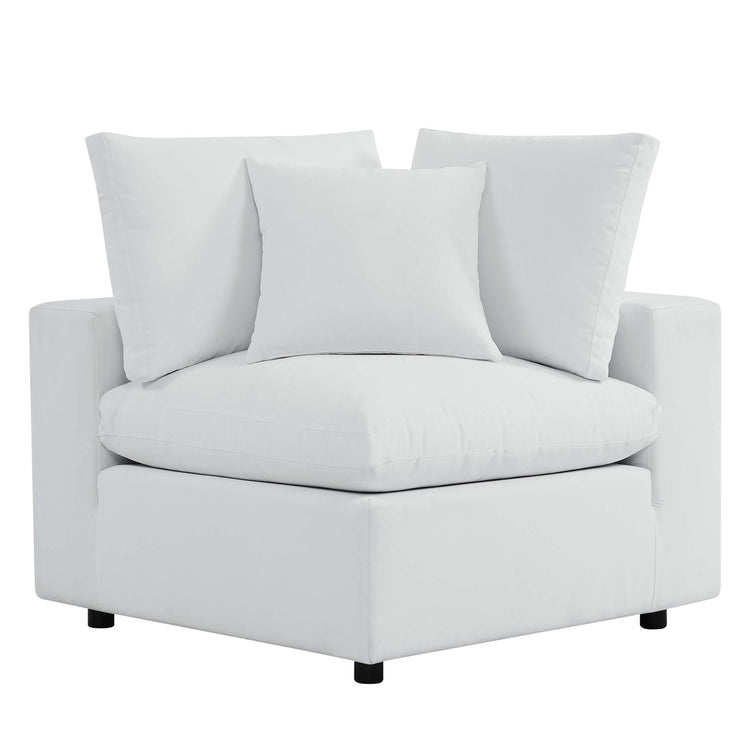 Commix 4-Piece Sunbrella® Outdoor Patio Sectional Sofa - White