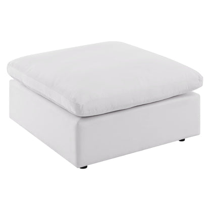 Commix 6-Piece Outdoor Patio Sectional Sofa - White
