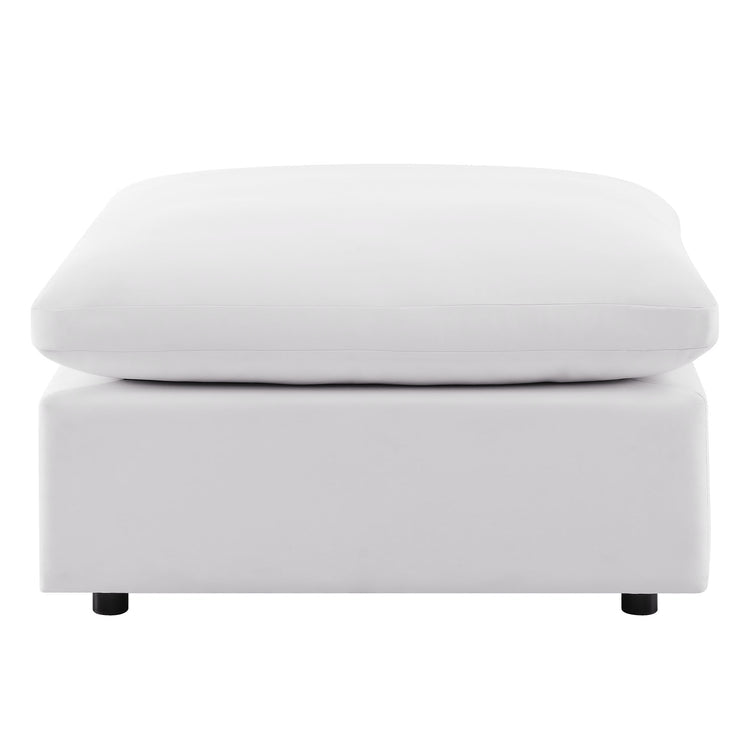 Commix 6-Piece Outdoor Patio Sectional Sofa - White