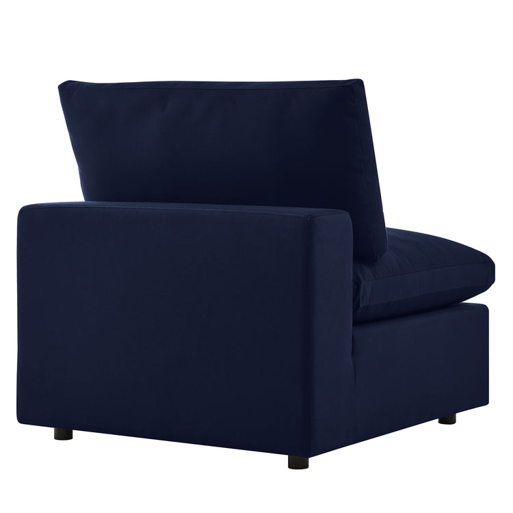 Commix 6-Piece Sunbrella® Outdoor Patio Sectional Sofa - Navy