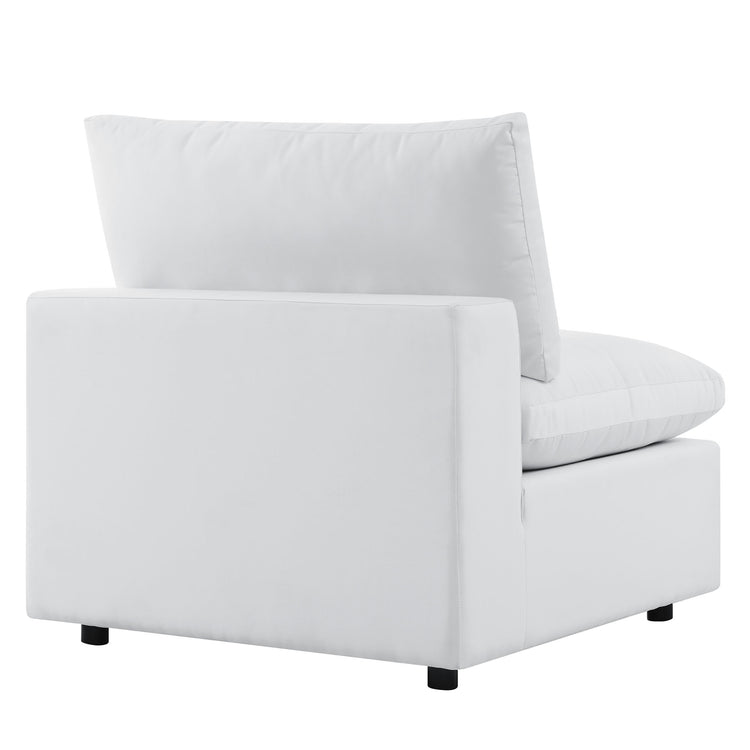 Commix 5-Piece Sunbrella® Outdoor Patio Sectional Sofa - White