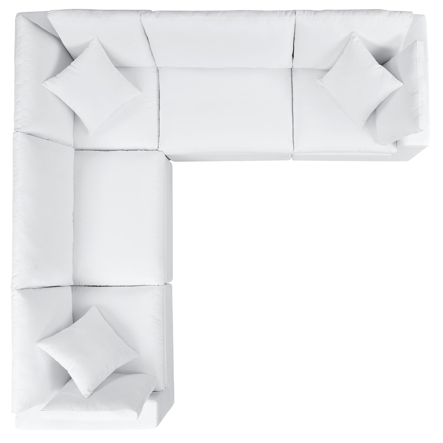 Commix 5-Piece Sunbrella® Outdoor Patio Sectional Sofa