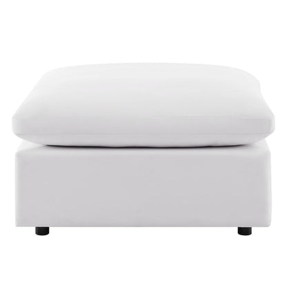 Commix 7-Piece Outdoor Patio Sectional Sofa - White