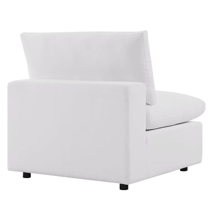 Commix 7-Piece Outdoor Patio Sectional Sofa - White