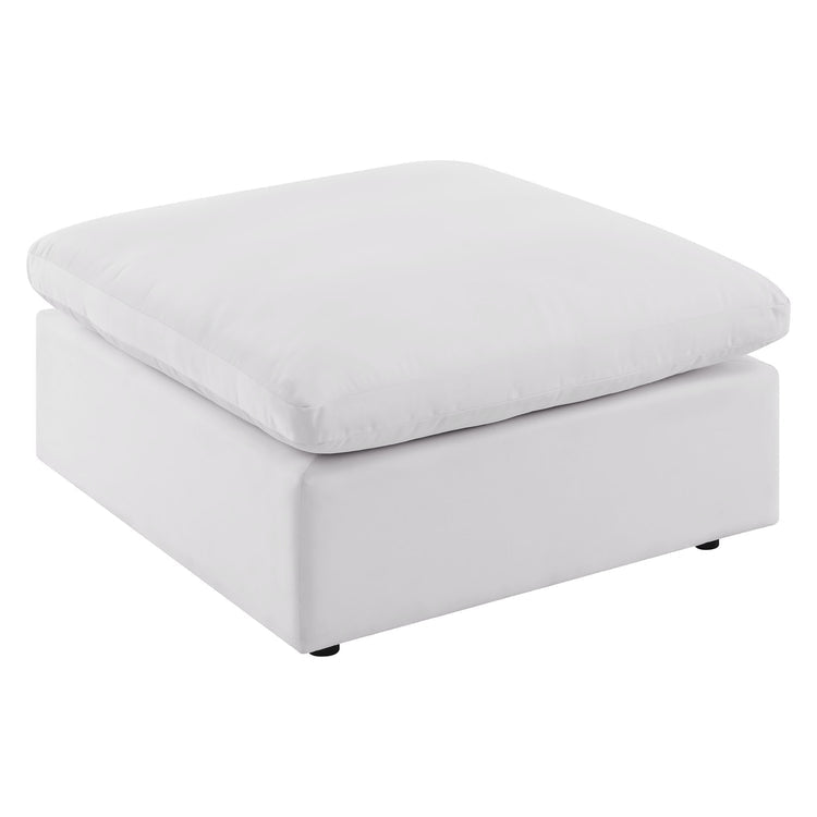 Commix 7-Piece Outdoor Patio Sectional Sofa - White
