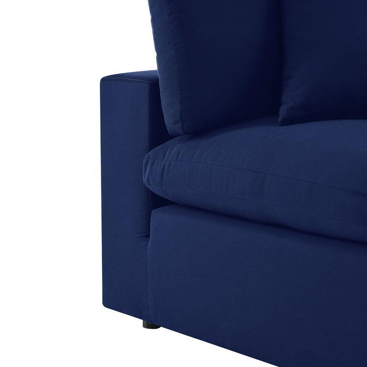 Commix 7-Piece Sunbrella® Outdoor Patio Sectional Sofa - Navy