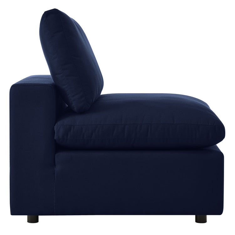 Commix 7-Piece Sunbrella® Outdoor Patio Sectional Sofa - Navy
