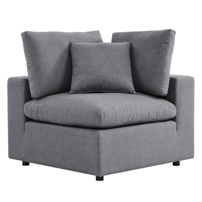 Commix 7-Piece Sunbrella® Outdoor Patio Sectional Sofa - Gray