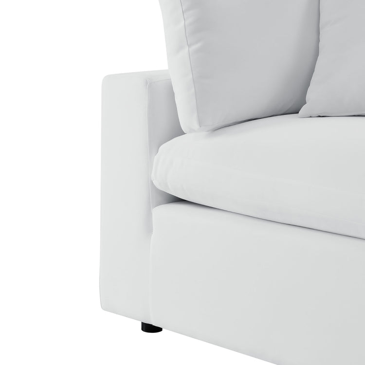 Commix 7-Piece Sunbrella® Outdoor Patio Sectional Sofa - White