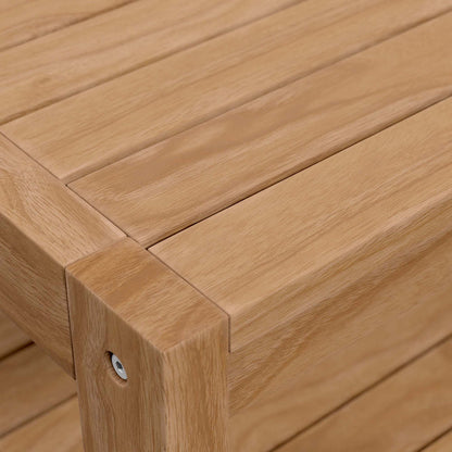 Carlsbad Teak Wood Outdoor Patio Coffee Table - Default Title