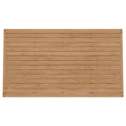 Carlsbad Teak Wood Outdoor Patio Coffee Table - Default Title