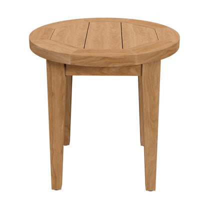 Brisbane 6-Piece Teak Wood Outdoor Patio Set - Natural White