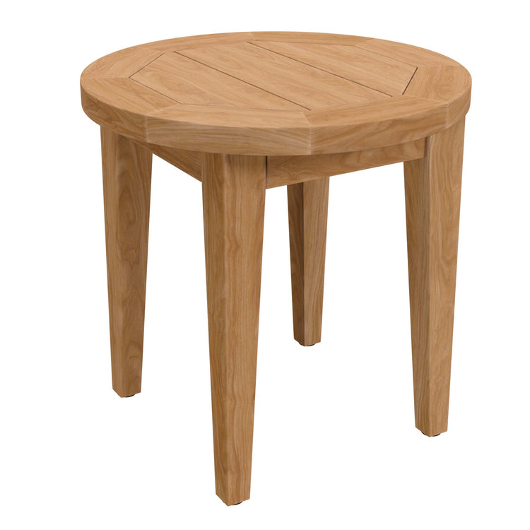 Brisbane 3-Piece Teak Wood Outdoor Patio Set - Natural Light Brown