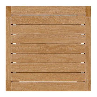 Carlsbad 6-Piece Teak Wood Outdoor Patio Set - Natural Navy