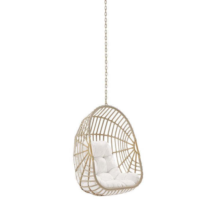 Amalie Wicker Rattan Outdoor Patio Rattan Swing Chair without Stand - Default Title