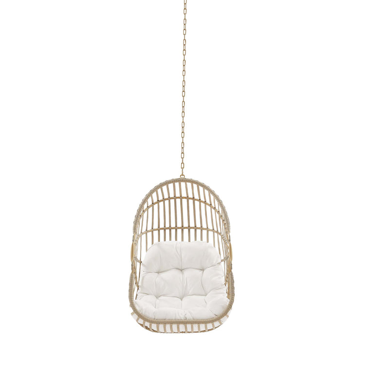 Amalie Wicker Rattan Outdoor Patio Rattan Swing Chair without Stand - Default Title