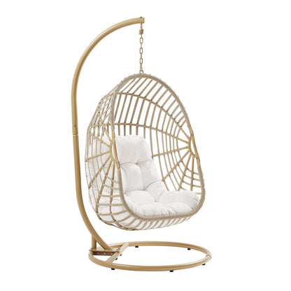 Amalie Wicker Rattan Outdoor Patio Rattan Swing Chair - Default Title