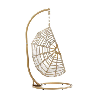 Amalie Wicker Rattan Outdoor Patio Rattan Swing Chair - Default Title